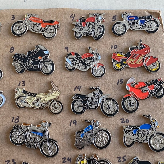 motorbike tie pin