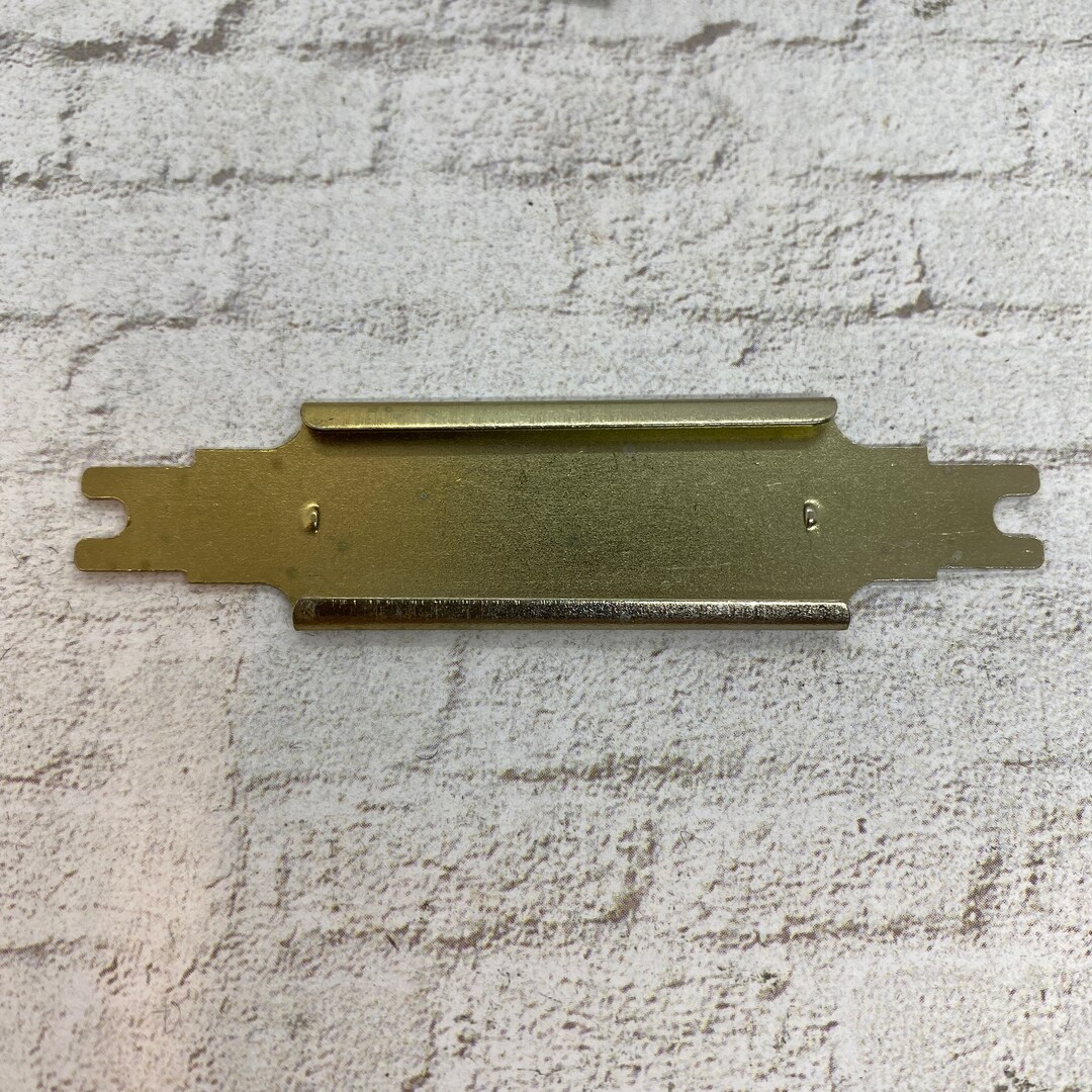 Vintage Brass Label Holders for Drawers Antique Drawer Pull Tag Holder