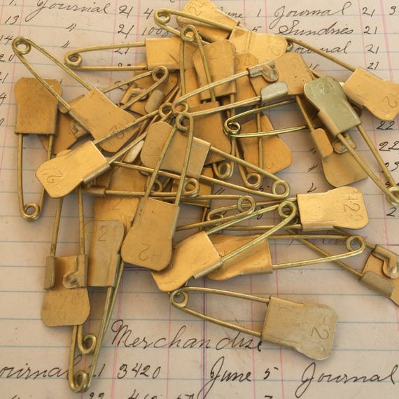 Numbered safety pins deals