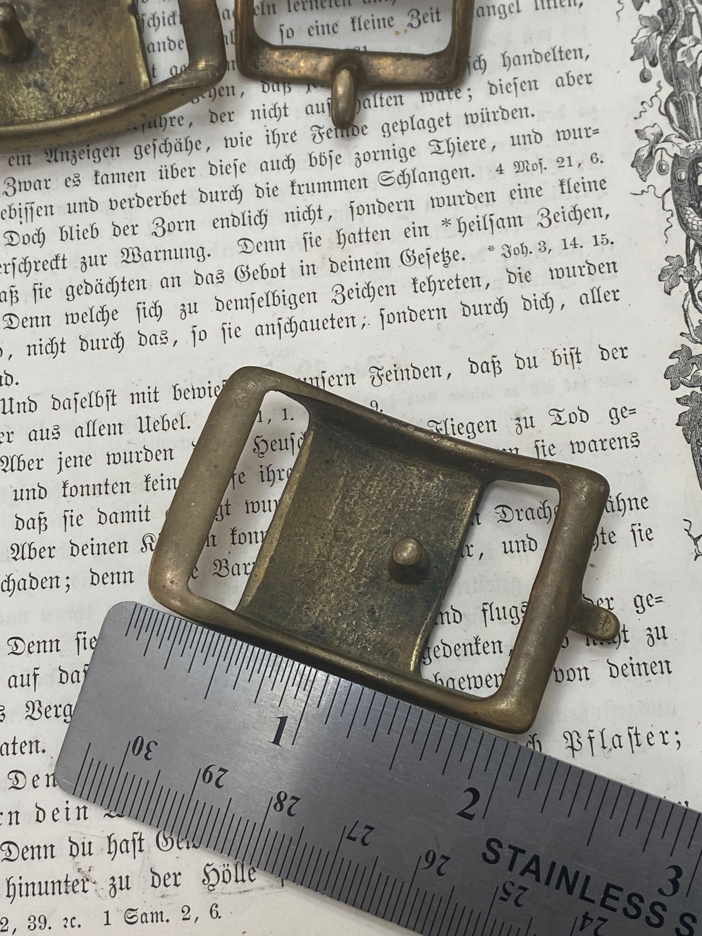 Vintage Brass Horse Bridle Buckle Vintage Brass Horse Etsy