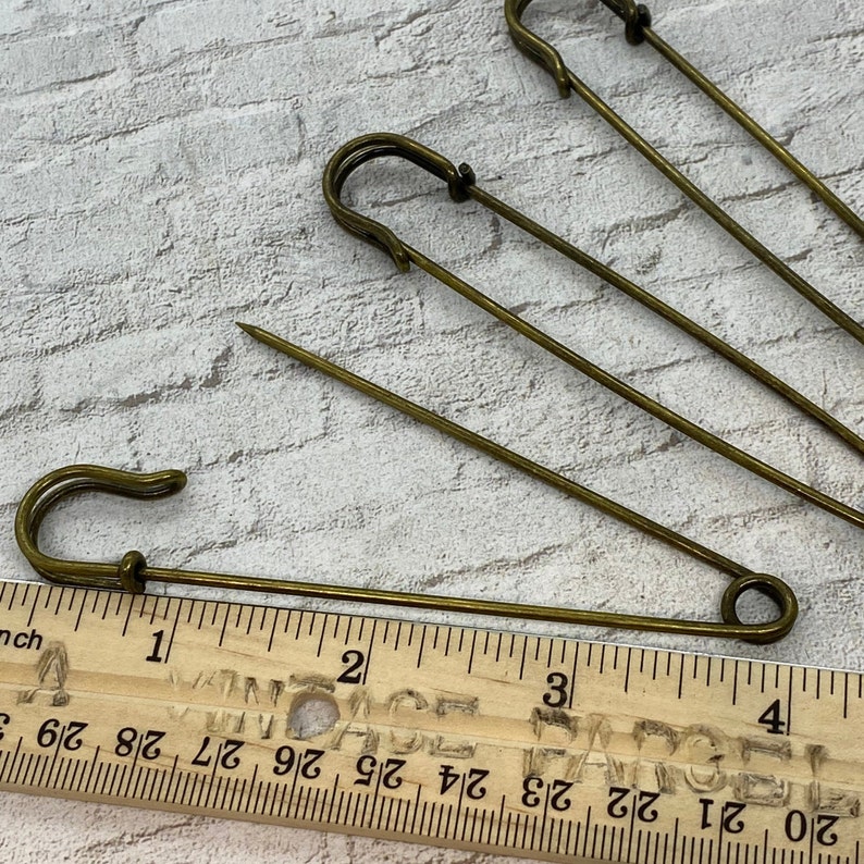 Bronze Brass Blanket Pin 4 Horse Pin Kilt Pin Etsy UK