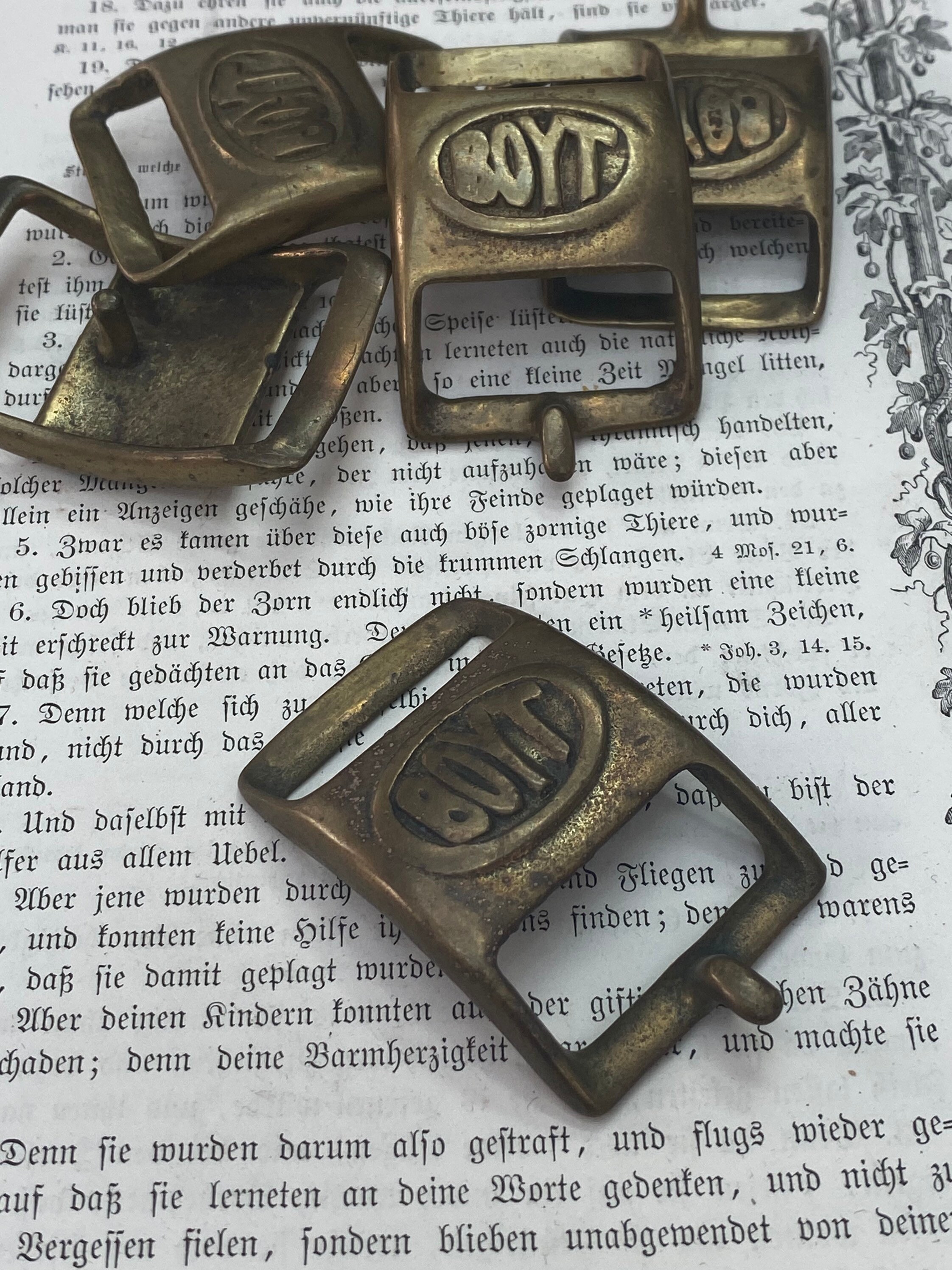 Vintage Brass Horse Bridle buckle vintage brass horse Etsy