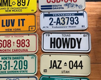 MINI PLAQUE D'IMMATRICULATION moto noire DEL signaux de virage avec