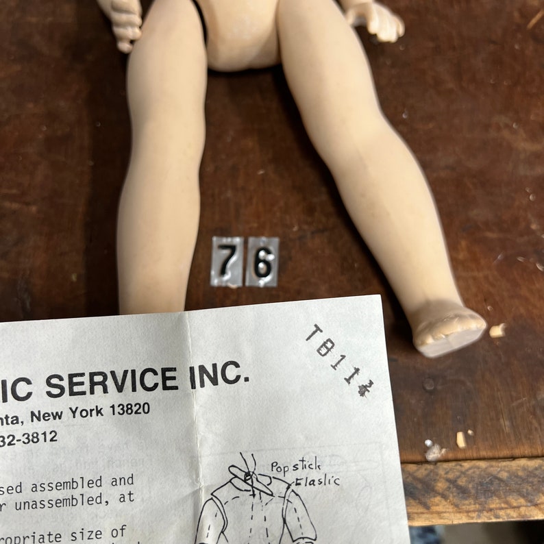 Vintage Complete Doll Body Part Lot Vernon Seeley TB 11.75 Etsy