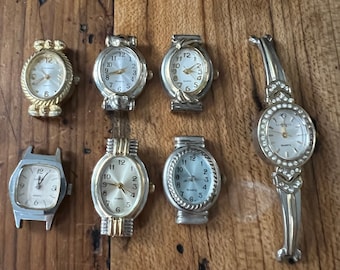 Vintage Watch Face -Your Choice- Vintage Watch - ONE WATCH - Your Choice - Ladies Watches