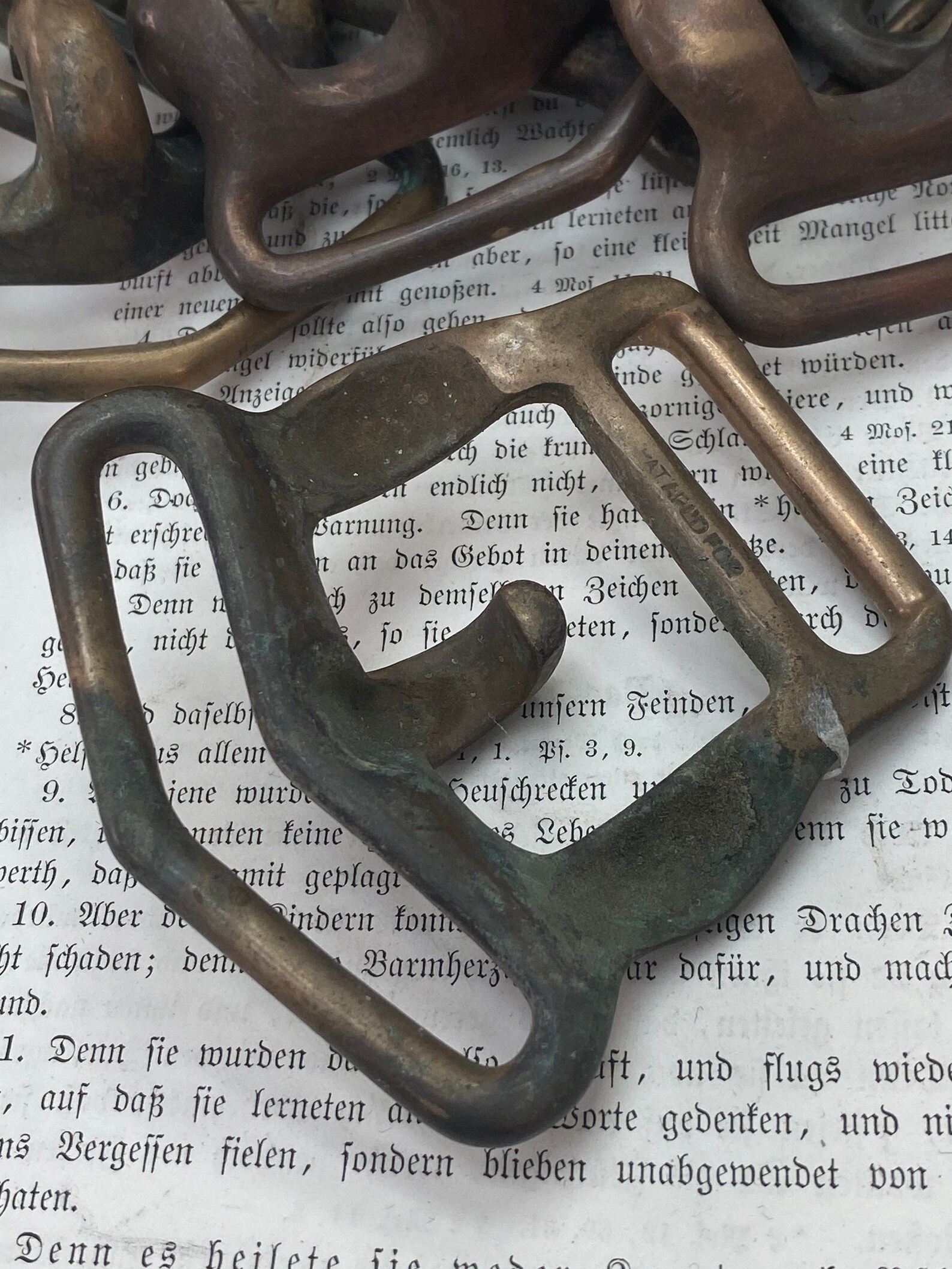 Vintage Brass Horse Bridle Buckle Vintage Brass Horse Etsy