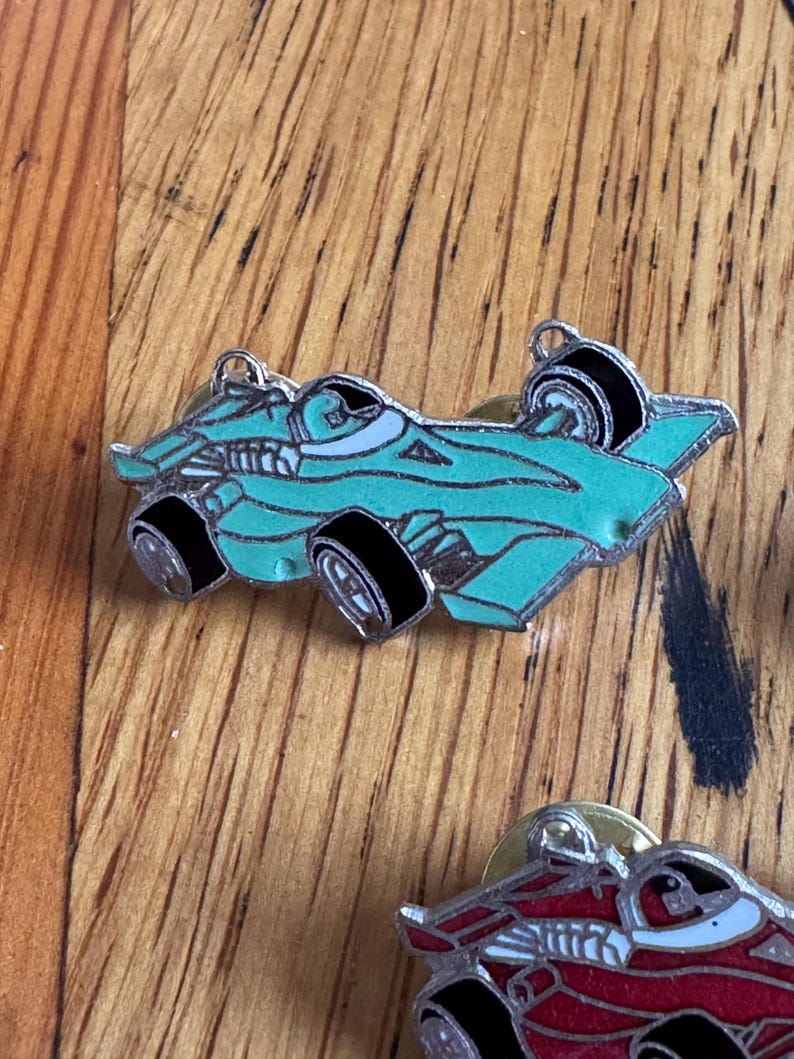 Race Car Lapel Pin - Vintage F1 Indy Car Jacket Pin - Car Pins ...
