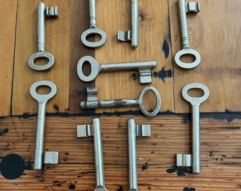 Grande Chiave Vintage In Ghisa, Chiave Della Porta Del Castello Di - Foto 2