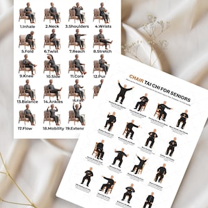 Close-up 2: Step-by-step visual guide for elderly balance and mobility exercises.