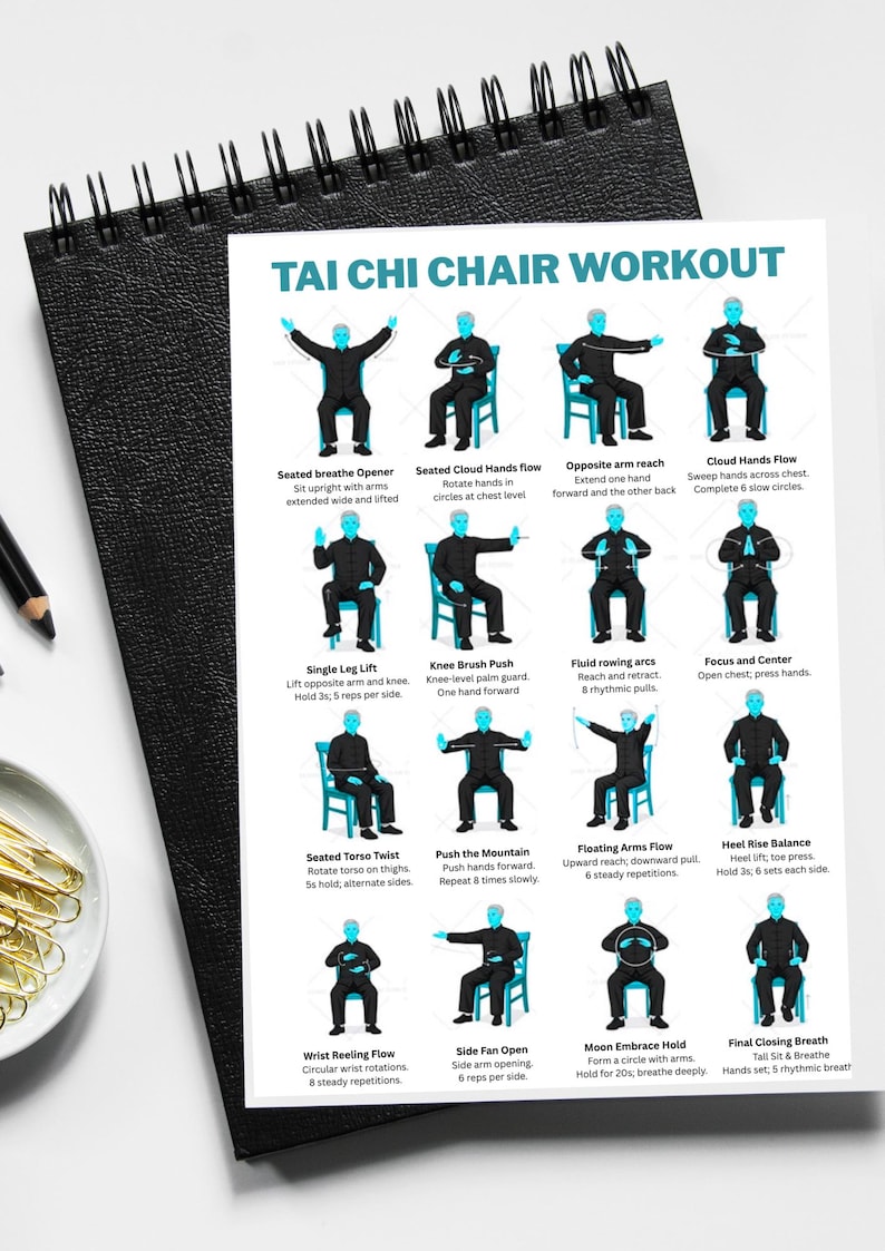 Size Guide: Comparison of A4 and US Letter sizes for digital download workout.