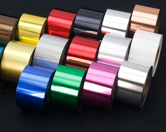 Metalowe rolki do tłoczenia na gorąco folii do skóry, papieru i produkcji kart (złote, srebrne, czerwone)
