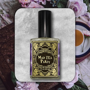 MAD TEA PARTY Eau de Parfum - Fresh Bread and White Tea with Vanilla Bean, Cruelty Free and Vegan Perfume Spray, TaT 3-5 Biz Days
