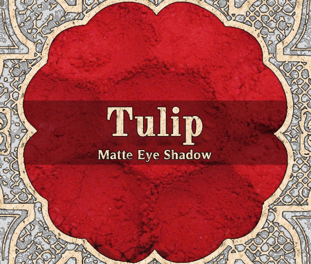 Red matte 2024 eyeshadow palette