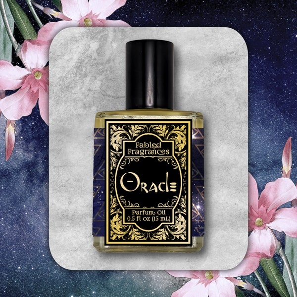 ORACLE Perfume Oil, Cannabis, Wormwood, Oleander, Incense, Labdanum, Cistus, Opium, Fortune Teller, Mythology Perfume, TAT 2-3 Weeks