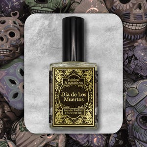 Eau de Parfum Spray Día de Muertos, DIA de LOS MUERTOS, Aroma de Azúcar con Caramelo y Almizcle, Fragancia Gourmand, TaT 4-6 Días Laborables