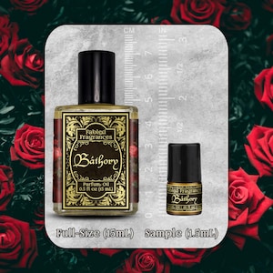 BATHORY Parfümöl: Duft nach Blutorange und bulgarischer Rose, Bild 4