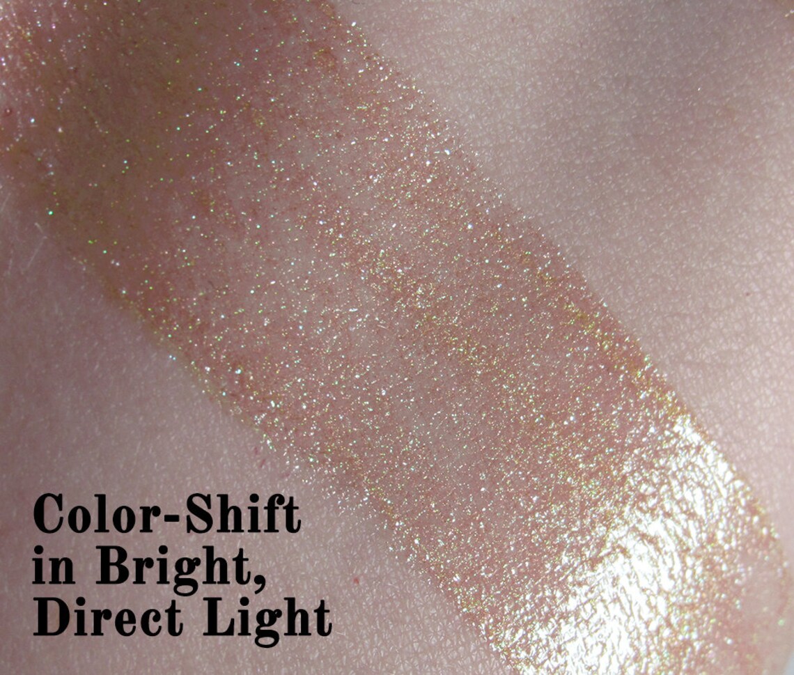 BLOOM Lip Gloss Green Lip Gloss Green Sparkle Iridescent Etsy