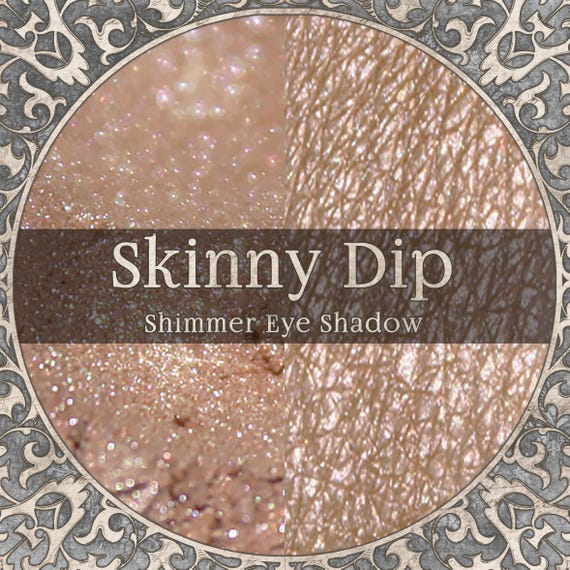 SKINNY DIP Eye Shadow, Shimmery Warm Beige, Cruelty Free & Vegan Mineral Makeup