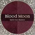 BLOOD MOON Eye Shadow: Matte Dark Red, Gothic Powder Makeup, TAT 5-6 Biz Days