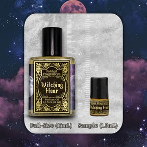WITCHING HOUR Parfümöl: Gewürz und Weihrauchharz, Veganer Duft, TAT 5-6 Biz Tage Bild 3