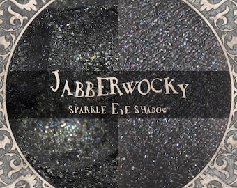 JABBERWOCKY Eye Shadow: Shimmery Black w/ Copper & Blue Sparkle, TAT 5-6 Biz Days