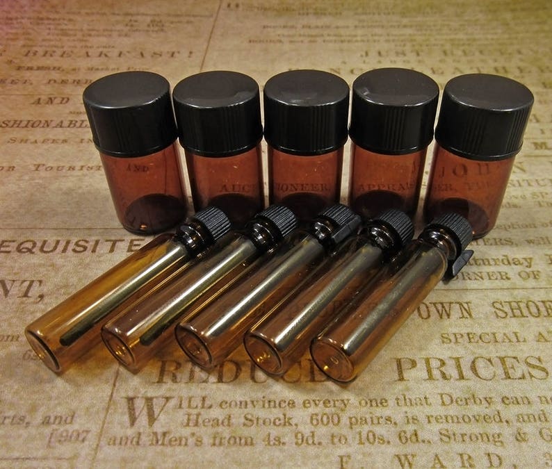 Perfume Oil Samples Choose Three 3 1mL or 2mL Samples Etsy