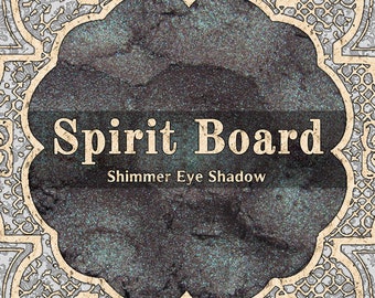 SPIRIT BOARD Eye Shadow, Shimmer Mauve Brown with Turquoise Duochrome, Loose Powder Makeup, Vegan Cosmetics, TAT 7-9 Biz Days