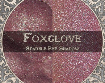 Sombra de ojos FOXGLOVE: Rojo merlot brillante con destellos verdes,