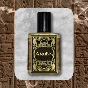 ANUBIS Perfume Oil: Earthy Musk w/ Amber Resin and Patchouli, TAT 3-5 Biz Days