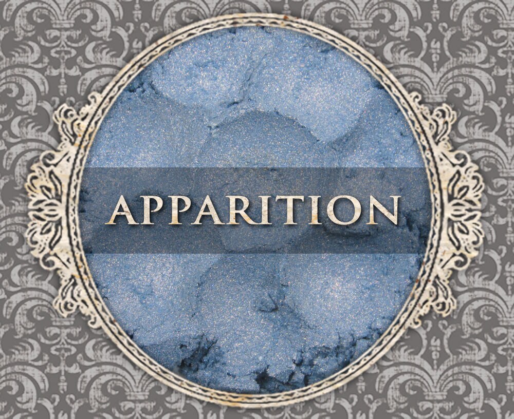 APPARITION Shimmer Eye Shadow Pale Blue Cornflower Blue Sky Etsy