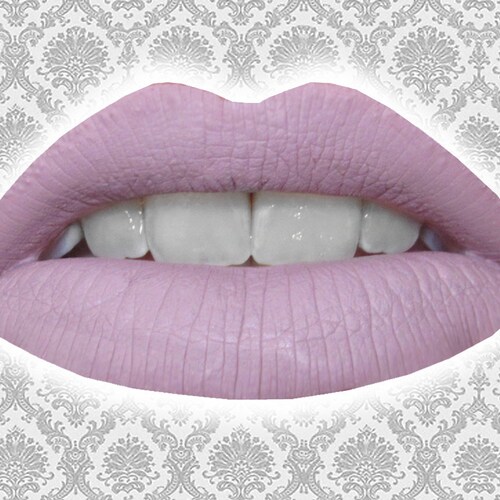 ANNABEL LEE Liquid Lipstick Dusty Lilac Pastel Pink Pale Etsy