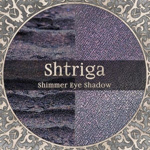 Indigo Shimmer Eye Shadow, SHTRIGA, Pink Orange Colorshift Duochrome, Loose Powder Makeup, Cruelty Free, Vegan Cosmetics, TAT 3-5 Biz Days