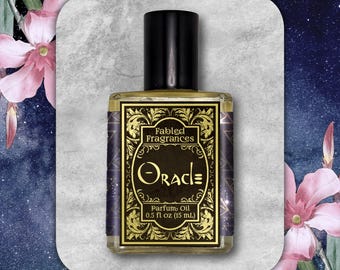 ORACLE Perfume Oil: Hemp with Oleander Flower, Vegan Fragrance, TAT 4-5 Biz Days
