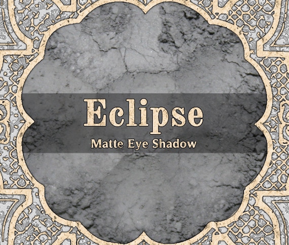 ECLIPSE Matte Eye Shadow, Medium Grey, Neutral Gray, Loose Powder  Eyeshadow, Cosmetic Pigment, VEGAN Makeup, TAT 2-3 Weeks 