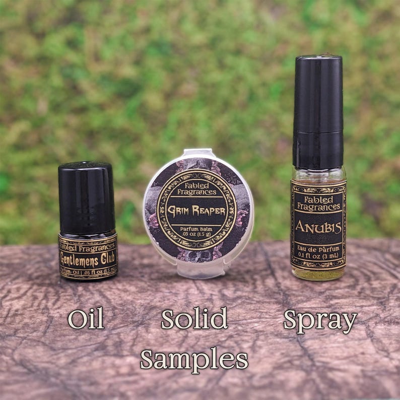 Eau de Parfum Sampler, Choose 5 Scents, Alcohol Free and Vegan Fragrance Body Spray image 4