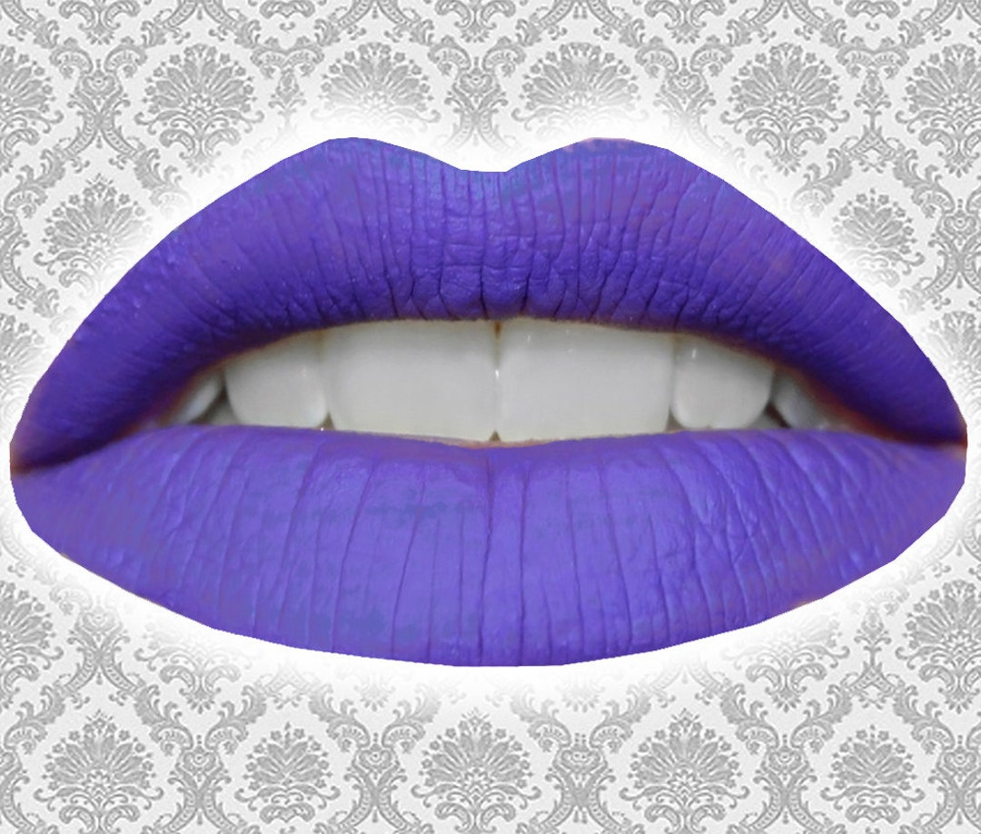 Dark purple lipstick sale matte