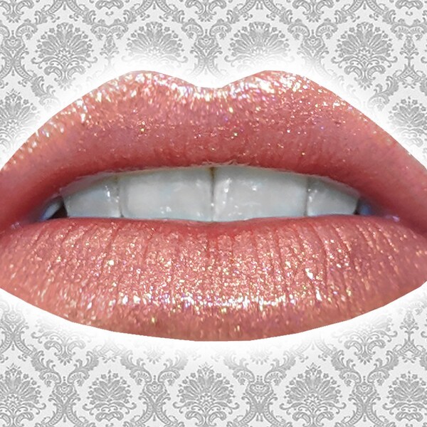 Gold Glitter Lips Etsy