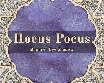 HOCUS POCUS Shimmer Eyeshadow: Samples or Jars, Light Purple, Green Duochrome, Loose Eyeshadow, Vegan Cosmetics, TAT 7-9 Biz Days