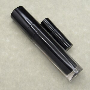 KALI Liquid Lipstick: Matte Jet Black, Vegan Gothic Makeup, image 3