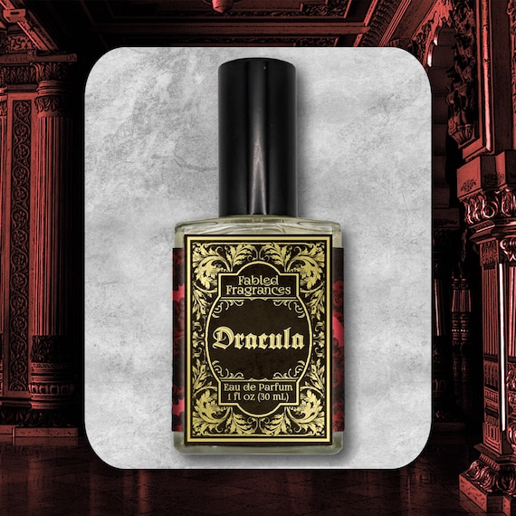 DRACULA Eau De Parfum: Amber and Musk Gothic Vampire Scent, Vegan