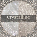 CRYSTALLINE Eye Shadow: Sparkly White & Silver, Vegan Cosmetics,
