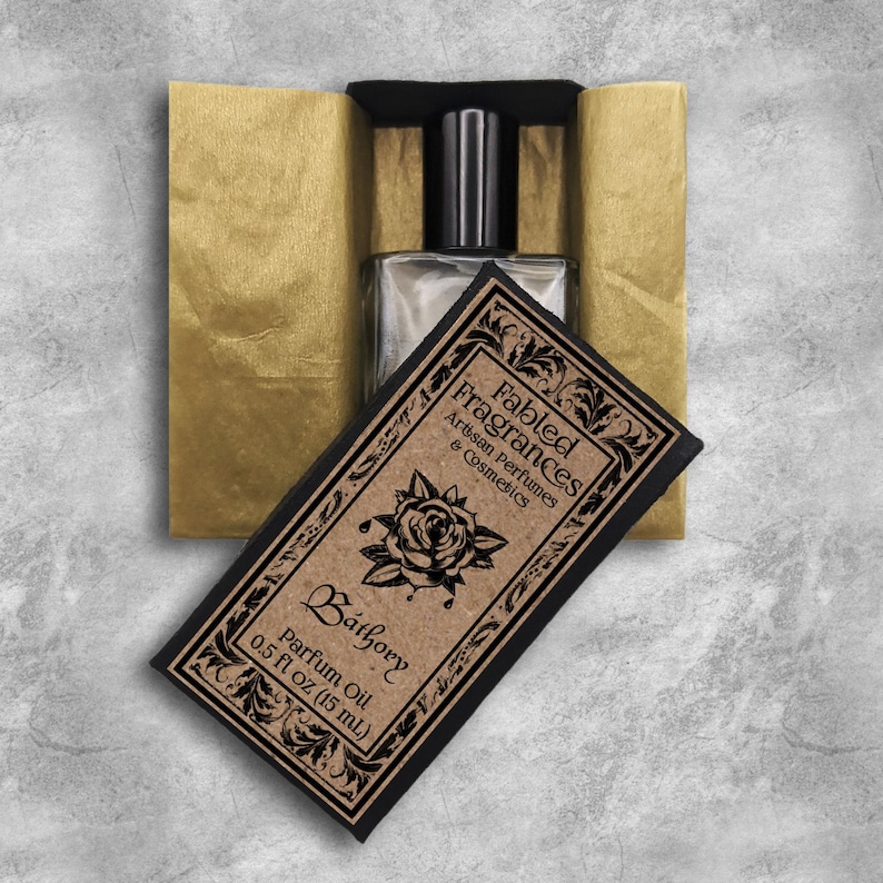 BATHORY Parfümöl: Duft nach Blutorange und bulgarischer Rose, Bild 6