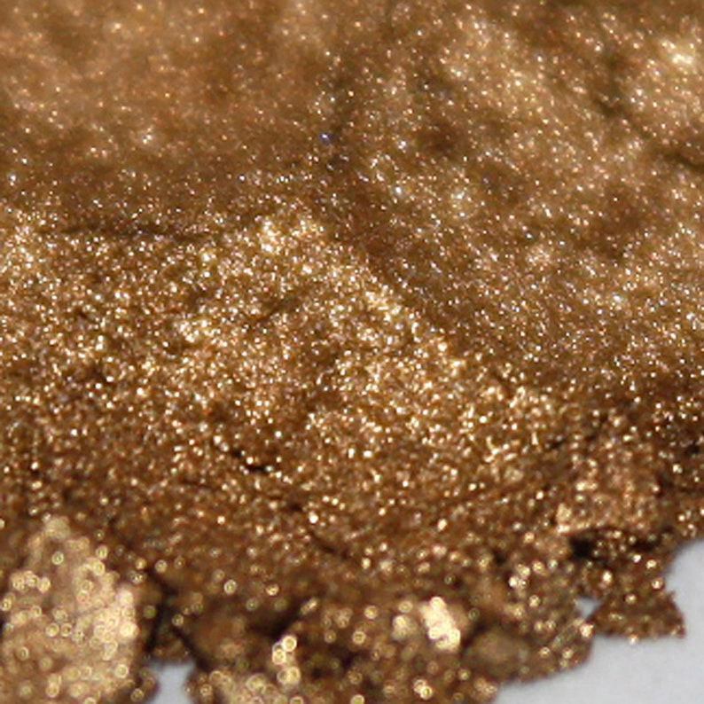 METALLURGY Eye Shadow, Metallic True Gold, Cruelty Free Steampunk Vegan Powder Makeup image 3