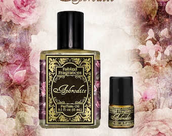 APHRODITE Perfume Oil: Fruity Gourmand Scent, Cruelty Free & Vegan