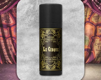 LE CIRQUE Solid Perfume: Candy Apple & Popcorn, Vegan Scent, TAT 5-6 Biz Days