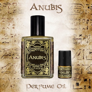 ANUBIS Perfume Oil: Earthy Musk w/ Amber Resin and Patchouli,