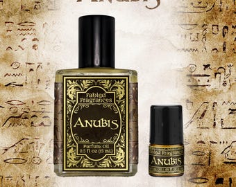 ANUBIS Perfume Oil: Earthy Musk w/ Amber Resin and Patchouli,