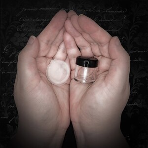 OBSIDIAN Eye Shadow: Matte Jet Black, Goth Beauty Vegan Makeup, image 7