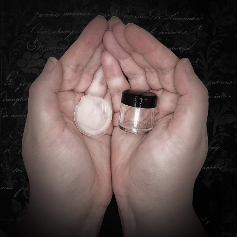 OBSIDIAN Eye Shadow: Matte Jet Black, Goth Beauty Vegan Makeup, image 7