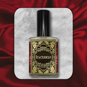 Powder and Earth Eau de Parfum, INCUBUS, Galangal Root with Narcissus Flower Scent, Demon Inspired Fragrance for Men, TAT 3-5 Biz Days